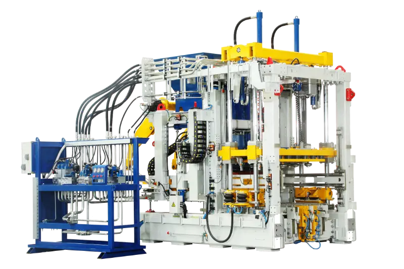 Mesin Batako Otomatis QGM ZN1200-2S | Mesin Pembuat Blok Beton Cerdas untuk Daur Ulang Sampah Padat