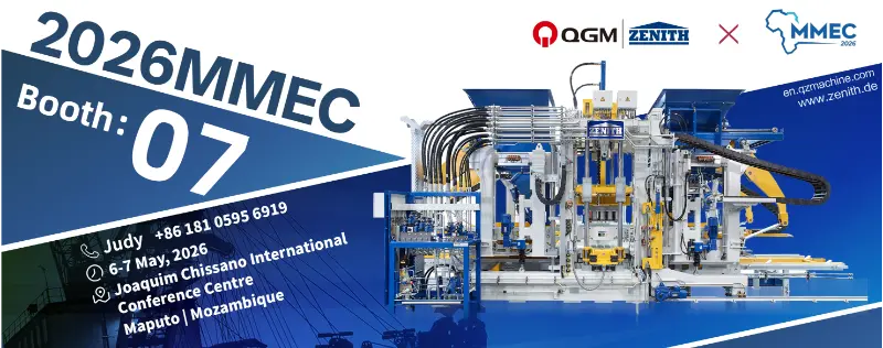 Quangong Machinery Co., Ltd. Akan Memamerkan Solusi Mesin Batako Efisiensi Tinggi di Pameran MMEC 2026